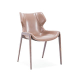 [Dining Chair] Wood vaneer frame + saddle leather & PU , Hero Furniture Original Retro Dining Chair