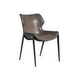 [Dining Chair] Wood vaneer frame + saddle leather & PU , Hero Furniture Original Retro Dining Chair