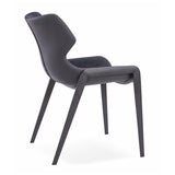 [Dining Chair] Wood vaneer frame + saddle leather & PU , Hero Furniture Original Retro Dining Chair