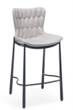 [Barstool] Gun color frame + PU , Barstools for Kitchen Island, Bar, Restaurant