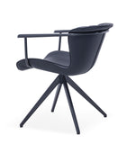 [Lounge chair]  Gun color frame +  PU，Living-room versatile Eco-Friendly relax chair