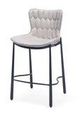 [Barstool] Gun color frame + PU , Barstools for Kitchen Island, Bar, Restaurant