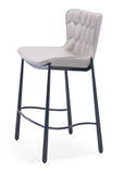 [Barstool] Gun color frame + PU , Barstools for Kitchen Island, Bar, Restaurant