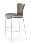 [Barstool] Chrome frame + PU , Luxury Barstool for Kitchen Counter & Pub Seating