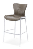 [Barstool] Chrome frame + PU , Luxury Barstool for Kitchen Counter & Pub Seating