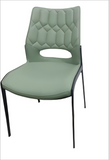 [Dining Chair] Rose gold frame +  PU，Christmas Feast Atmosphere Dining Chair